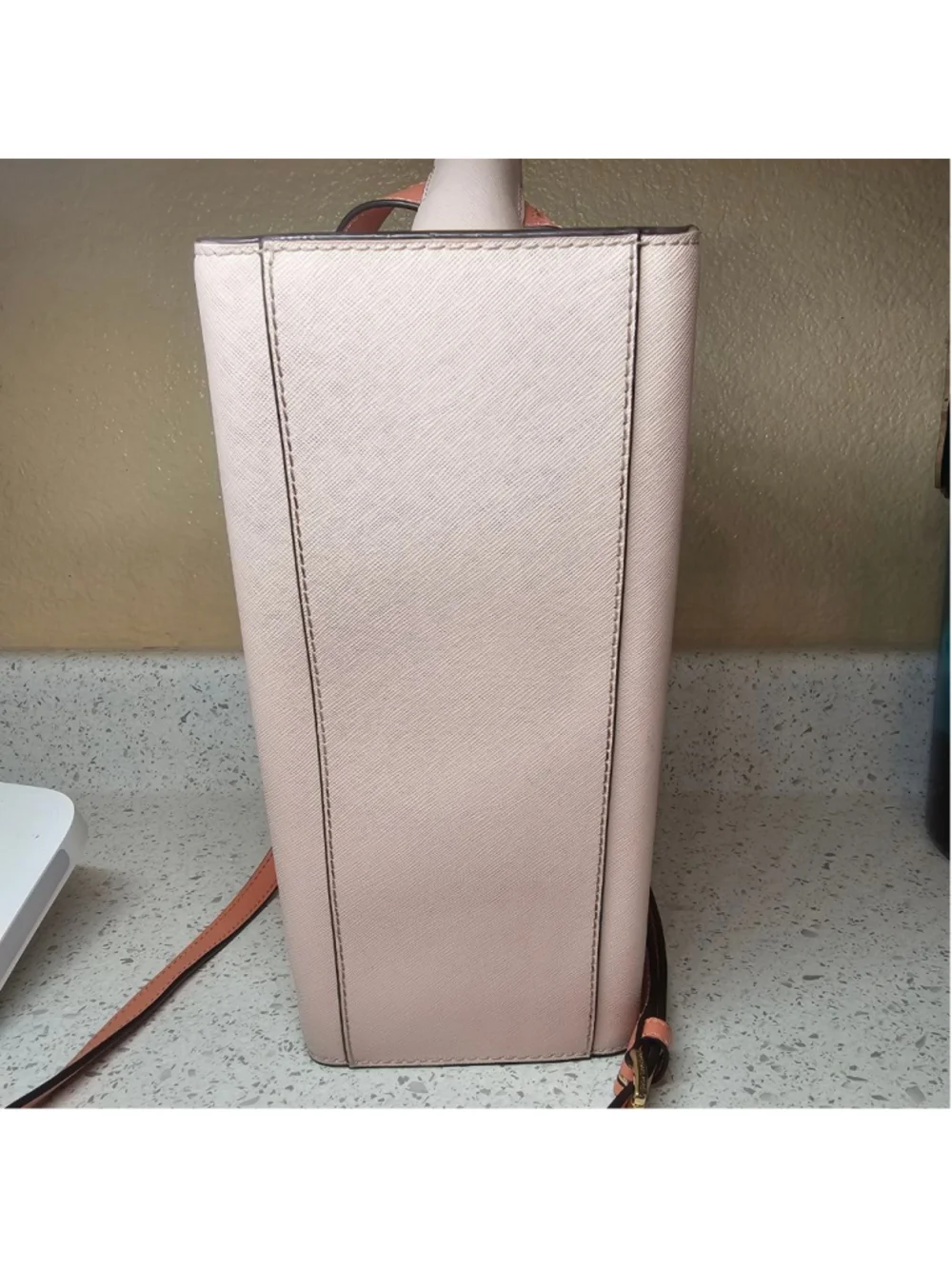 Michael Kors Tri-Color Leather Satchel Crossbody Bag